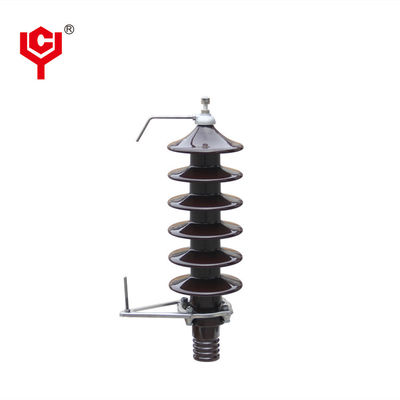 Bucha cerâmica dos isoladores da linha elétrica 12-24-36KV com para-raios