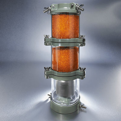 Transformer Orange Silica Gel Respirador