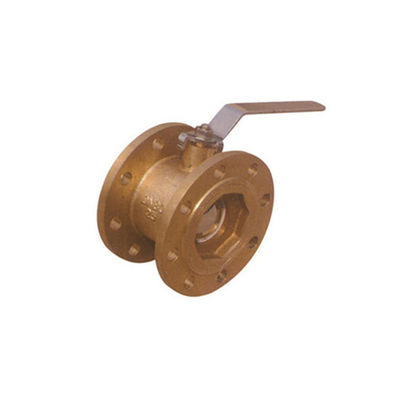 do tempo de bronze da válvula de porta da bola de 50mm temperatura normal manual resistente